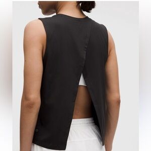 lululemon athletica Black Tank Top